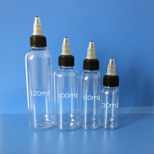 60g 30ml塑料瓶 100毫升 纹身液空瓶子120毫升尖嘴盖油漆瓶
