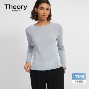 Theory Outlet 女装 羊绒圆领长袖针织衫 K0218701