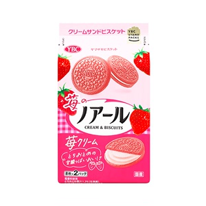 日本进口YBC山崎奶油夹心饼干枫糖味香草味零食