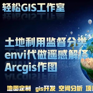 arcgis数据shp/行政区划/高程/土地利用/poi/道路/河流/降雨气温