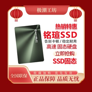 铭瑄256G512G固态硬盘120G128G240G480G笔记本SATA3.0台式机SSD