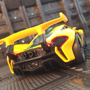 仿真迈凯伦P1合金汽车模型金属男孩拉力赛车超跑玩具小车生日礼物