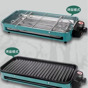 大号电烧烤炉家用无烟电烤盘不粘烤肉韩式多功能烤串机家庭烧烤架