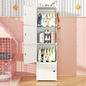 宠物专用衣柜小型带滑轮可移动猫粮狗粮宠物用品零食整理箱储物柜