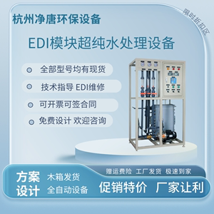 EDI超纯水模块设备医院实验室纯水去离子反渗透水处理车用尿素液