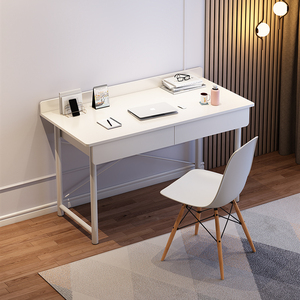 电脑桌家用台式简约办公桌子卧室带抽屉写字桌简易学生学习小书桌