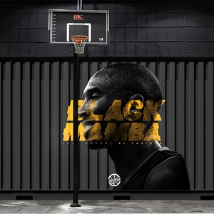 5d科比NBA篮球明星潮j体育用品运动球鞋潮牌服装店墙纸壁画背景墙