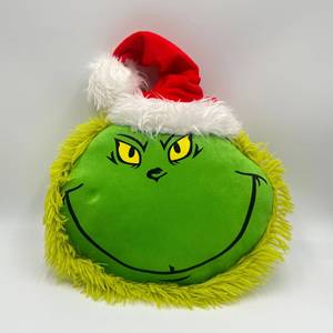 新品圣诞grinch绿毛怪格林奇毛绒玩具公仔长手臂头部玩偶