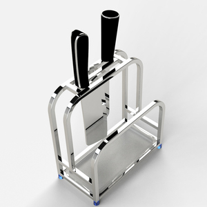 304不锈钢刀架砧板架厨房置物架用品案板菜板收纳架子刀座刀具架