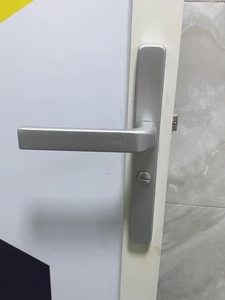 .无钥匙黑色窄面板窄边门框阳台卫生间浴室门锁厨房洗手间厕所执