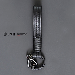 汽车钥匙扣高档男女人个性创意牛皮钥匙绳挂件适用于宝马丰田福特