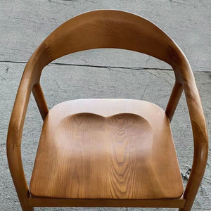 北欧实木椅子现代简约餐椅家用书桌椅酒店麻将椅办公会议室椅茶椅