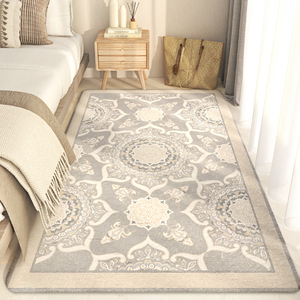 房间新款地毯卧室床边毯长条加厚床前客厅沙发茶几毯飘窗毛毯地垫