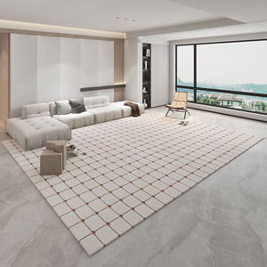 地毯客厅家用现代简约卧室防滑床边毯整铺大面积耐脏茶几毯地垫子