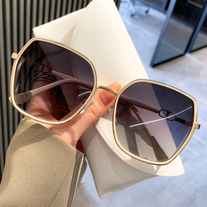 墨镜女士2024新款高级感防紫外线强光偏光太阳镜可配近视度数眼镜