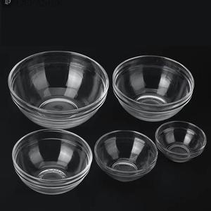 透明玻璃商用沙拉碗布丁甜品碗小号美容精油碗钵仔糕碗调料餐碗