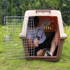 宠物航空箱狗猫笼子猫咪外出便携特大型犬号金毛托运箱运输拉杆箱