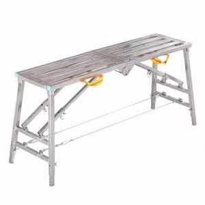 马凳折叠升降脚手架室p内加厚装修多功能便携式双支撑工程凳子梯