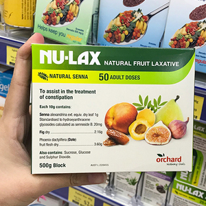 澳洲原装进口NU-LAX乐康片果蔬纤维水果铂金版乐康膏500g包邮正品