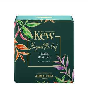 英国茶叶礼盒AHMADTEA亚曼红茶皇家植物园联名款40精选茶包伯爵