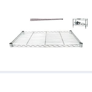 DIY厨房置物架整理层架储物架阳台收纳架中管网片链接架子