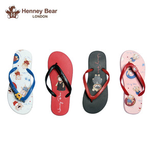 HENNEY BEAR/轩尼小熊 2023新款休闲人字拖防滑夹脚凉拖鞋沙滩鞋