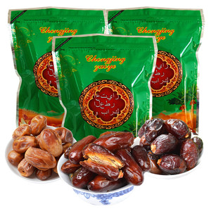椰枣迪拜阿联酋特级中东进口伊拉克黄金椰枣非新疆特产天然大蜜枣