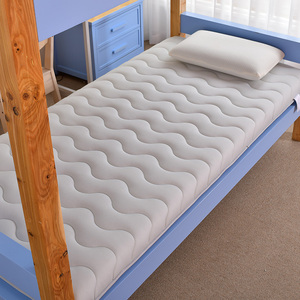 可折叠学生宿舍专用单人床记忆棉海绵软床垫寝室垫被0.9上下铺床