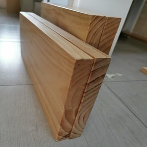 定制松木板实木整张2米长方形办公桌面板榆木板餐桌吧台面板桌板