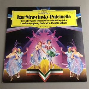 斯特拉文斯基 普尔钦奈拉 abbado 阿巴多 R版12寸LP黑胶唱片