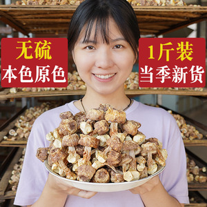 珊初物无硫姬松茸干货旗舰店云南非特级野生特产菌菇煲汤500g包邮