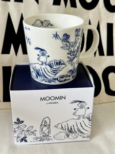芬兰moomin姆明马克杯北欧限定海风咖啡杯茶杯奶杯300ml果汁杯