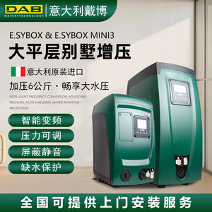进口意大利DAB增压泵戴博E.SYBOX自来水变频智能增压泵家用静音