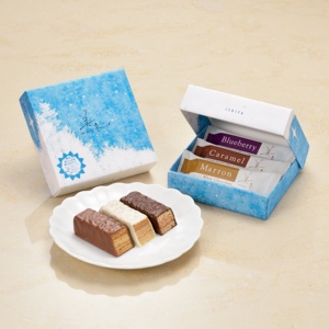 【现货】日本北海道 白色恋人饼干 美冬系列 美冬巧克力威化