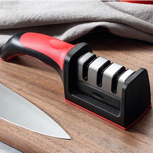 厨房刀具开刃磨刀器 多功能钨钢磨刀棒 双面磨刀石金刚石磨刀工具