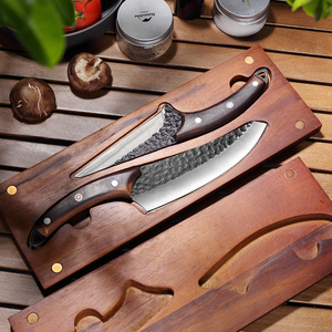 四夕郎露营刀具便携户外套装组合刀多功能菜板套刀外带家用厨师刀