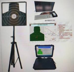 后坐力激光打靶设备电子语音精准报环靶无线模拟射击训练系统器材
