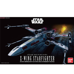 万代 模型 星球大战 1/72 STAR WARS 反抗军 X-Wing X翼战机