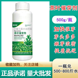 茶叶催芽素叶面肥茶树专用催芽剂920暴芽增产增厚素肥料催芽药