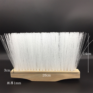 润工假山工具刷子造景波纹直w纹日本毛刷肌理刷水泥雕刻涂层刷清