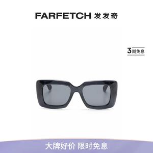 Lanvin浪凡女士长方形镜框麻辫镜脚太阳眼镜FARFETCH发发奇