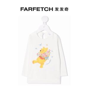 [Final Sale]Monnalisa童装Winnie-the-Pooh 长袖T恤 FARFETCH发