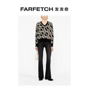 [Final Sale]Pinko女士嵌花经典logo针织上衣FARFETCH发发奇