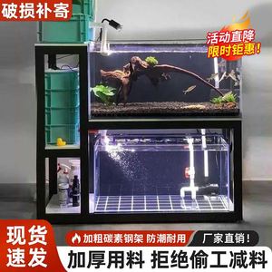 鱼缸放置柜多层落地鱼缸架子客厅水族箱底架金属承重底柜底座托架