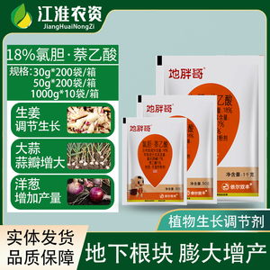 重庆双丰地胖哥 氯化胆碱萘乙酸姜蒜葱药材红薯膨大增产调节生长