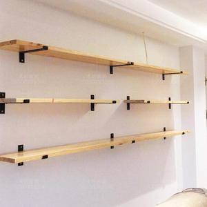 *厨房隔板层板置物架30宽书架长方形搁置板挂墙上壁挂实木板