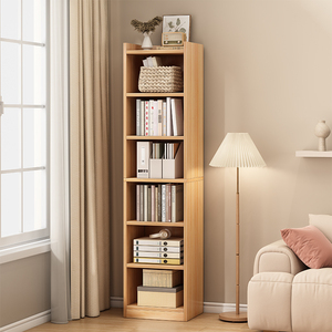 IKEA宜家现代简约书架书柜窄缝收纳柜储物柜简易落地儿童小书柜置