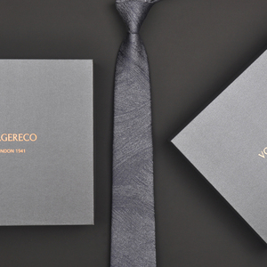 【英国VG】男士商务领带礼盒装高端高级正装免手打拉链款7cm结婚