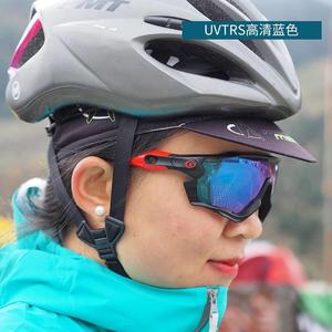 新款酷帕UVTRS高清骑行眼镜近视一体定制炫彩偏光变色跑步运动Aio