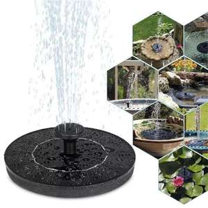 Upgrade solar fountain pool garden water fountain floating f